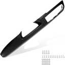 80994 Front Driver Side Door Armrest Compatible with 2010 2011 2012 2013 2014 Silverado Sierra Suburban Tahoe Yukon Avalanche Repair with Door Release Handle Above Armrest 27in,Replace 84127280 Black