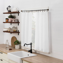No. 918 Rocklin Window Panels - White. 
84" Length, 42" Width