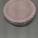 7 inch Pink Paper Plates 50 Pcs Dessert Plates Dinner Tableware Party Supplies For Birthday Picnic Party Decoration