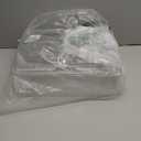 Operitacx Acrylic Card Storage Box with Compartments Transparent Game Card Organizer and Versatile Storage for Trading Cards Crafts and Accessories High Transparency