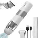 SHOP·AIR Cordless Handheld Vacuum Cleaner, 5500Pa 65W Powerful Suction, Mini Vacuum with Attachments, Rechargeable 2500mAH Li-ion Battery, for Home, Office and Car