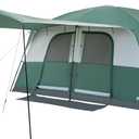 PORTA L 10 Person Family Camping Tent with Porch, Big Family Camping Tent with Tall Height, Good Ventilation, Water Resitant Large Tent for Outdoor Camping, Backyard