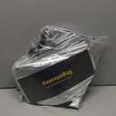 KeerxunBag 12Pcs Reusable Gift BagsIncludes Tissue Paper Gift bag with handle Birthdays Parties Holidays Weddings Medium 13x5x11in Silver Gift Bags