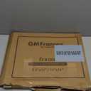 GraduationMall 8.5x11 Diploma Frame with Navy over Gold Mat or Display 11x14 Certificate without Mat,Solid Wood & Tempered Glass,Glossy Black Finish with Gold Trim