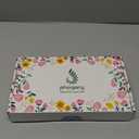 PHOGARY Reusable Menstrual Pads for Heavy Flow with Wet Bag, Sanitary Pads Set with Wings for Women, Washable Overnight Cloth Panty Liners (7 in 1, Style F)