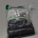 132 Count-Small Trash Bags, 4 Gallon Trash Bag Drawstring,Bathroom Garbage BagsTear-Free Garbage Bags Plastic Wastebasket Liners for Toilet Home Office and Bedroom(Black)