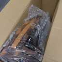 Demigo Corner Shelf Wall Mount Set of 3, Solid Acacia Wood Round Floating Corner Shelves for Storage and Display, Hanging Wood Shelves for Bedroom, Kitchen, Living Room, Bathroom (Brown)