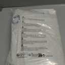 H.VERSAILTEX Linen 100% Blackout Curtains for Bedroom Full Light Blocking Curtains, Textured Window Curtain for Living Room 84 inch Grommet, Energy Efficient Curtains White Liner (2 Panels, Natural)