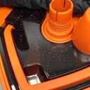 Colorful Standing Garment Steamer for Clothes, 2000W Professional Hanging Clothing Steamer with Stand, Commercial Cloth Fabric Steamers with 1.8L Water Tank for 45min Steaming, Orange