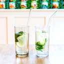 Youngever 8 Pack 16 Ounce Plastic Water Tumbler, Plastic Glasses, Reusable Plastic Cups, Unbreakable Glasses, Reusable | NO BPA | Top-rack Dishwasher Safe (16 Ounce 4 Colors)