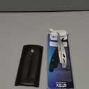 Gtex Straight Razors For Men 100 GTEX Barber Razor Blades - 2 Professional Single Blade Razors for Men Navajas Para Barbero Straight Edge Razor Barber Beard Razor Shavette Shaving Razor Kit (Silver and Black)