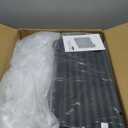 LOKEME Wardrobe Closet,Portable Closet for Bedroom Steel Pipe Diameter 19mm Strong and Sturdy Black Portable Closets for Hanging Clothes with 3 Hanging rods, 6 Storage Shelves and Side Pockets