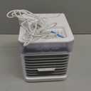 Arctic Air Pure Chill 2.0 Evaporative Air Cooler by Ontel - Powerful, Quiet, Lightweight and Portable Space Cooler with Hydro-Chill Technology For Bedroom, Office, Living Room & More,Blue