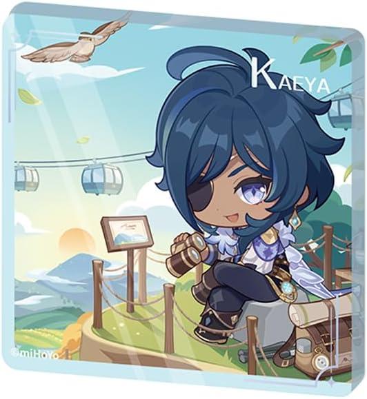 2 x GENSHIN IMPACT Offline Store Series Chibi Acrylic Ornament - Kaeya