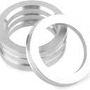 BRONEVO 56.1 to 73.1 Hub Centric Rings,ID=56.1mm OD=73.1mm,Aluminium Alloy Wheel Center Rings Hubrings Pack of 4
