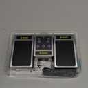 Donner Bluetooth Page Turner Pedal for Tablets and Phones Rechargeable Wireless Foot Pedal, Silver