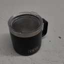 YETI Rambler 14 oz Ceramic Lined Stackable Mug, Vacuum Insulated, Stainless Steel with MagSlider Lid, Black