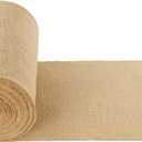 VEVOR Burlap Fabric Roll, 14 x 150 ft & 45 x 45 High Density Wide Natural Burlap Fabric Rolls, Jute Fabric Burlap Tree Wrap Roll, for Decor, Crafts, Wedding, Gardening, Plant & Tree Winter Covering
