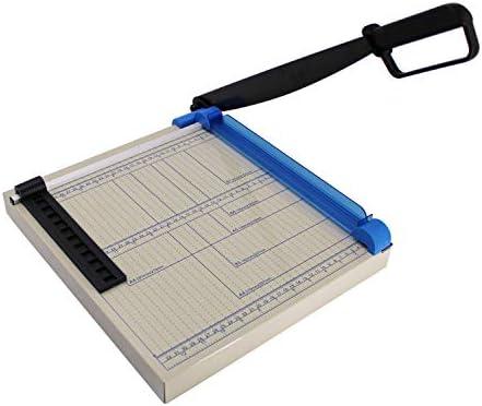 TEXALAN(R) 12" A4 Paper Cutter Multi-Purpose Trimmer for Metal Sheet, Leather, Plastic Sheet, Non-Woven Fabric, 12 Sheets 80-Gram Paper