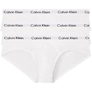 Calvin Klein Men's Cotton Stretch 3-Pack Brief white L