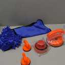 Dent Remover Tool for Car, Car Body Repair Dent Removal Tools, Orange Suction Cup Dent Puller, Hail Damage Repair Kit Dent Puller Tool