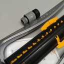 Melnor 65154AMZ XT Turbo Oscillating Sprinkler, Metal Base, 4,500 sq. ft., Quick Connect Bundle, 3-Way Adjustable, Black, Yellow