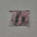 Women's Colorful Striped Halter String Bikini Set 2 Piece Tie Side Triangle Swimsuits Textured Swimwear (Large, Pink Multicolor)