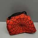 Red Spider Web Reusable Lunch Bag,Gothic Insulated Small Lunch Box for Kids Adult Women,Leakproof Cooler Tote Bags for Student Teacher Work Camping Picnic School