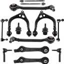 14PCS Front Control Arms with Ball Joints Suspension Kit fit for 2005-2010 Chrysler 300, for 2008-2010 Dodge Challenger, for 2006-2010 Dodge Charger, for 2005 Dodge Magnum, for 2006-2008 Dodge Magnum