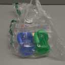 Nuby 2 Pack Sippy Cups with Soft Spout - 10 Oz Toddler Cups Spill Proof with Easy Grip - Dishwasher Safe (Blue & Green)