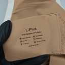 OEAK Womens Strapless Bras Jelly Push Up Bandeau Bra Non Slip Wireless Supportive Padded Bras Seamless Comfortable Tube Bra (Brown, L)