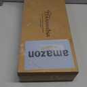 KAMANINA 2 Pack Curtain Rods for Windows 48 to 84 Inch, Black Heavy Duty Curtain Rod Adjustable, 7/8 Inch Single Decorative Drapery Rods 32 to 86 Inch(2.6-7.1Ft), Netted Texture Finials