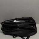 Wedding Sign Stand, Adjustable Wedding Welcome Sign Stand with Carry Bag, Leather Hanging Straps, 8 Floor Pads - Black Easel Stand for Seating Charts & Wedding Decor