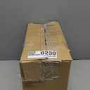 Set of 8 Plastic Carafe with Lid, 1 Liter Carafes for Mimosa BarLarge Square Base Juice Containers, Water Bottle, Milk Container, Clear Beverage Containers for Fridge