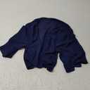 Women Shrug Chiffon Cardigans Open Front Short Sleeve Bolero for Evening Dressy, Large