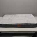 Medium Dog Bed Mat, 30''X20''X3'', Orthopedic, Grey, Waterproof, Machine Washable, Egg-Crate Foam