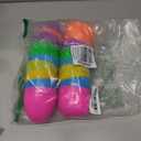 12 Pack Large Easter Eggs – 3.74'' Bright Plastic Fillable Eggs for Easter Egg Hunt, Party Favors, Surprise Gifts