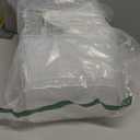 Plastic Storage Bins with Lids 6 Packs, 7 Quart Storage Organizer Bins with Buckle-Up Latches and Handle, Stackable Storage Containers for Home Pantry Office Classroom Organization, Clear (Black)