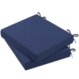 AAAAAcessories Outdoor Seat Cushions, 19x19 Inches, Blue, Pack of 2 