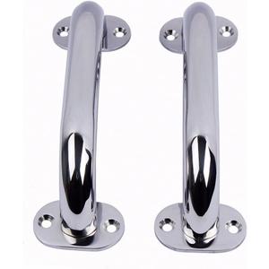 9" Boat Grab Bar, 2 Pack Stainless Steel Handrail Handle Multipurpose 9 inch Safe Hand Supports for Marine Boat Yacht