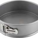 Farberware Nonstick Bakeware 9-Inch Round Springform Pan, Gray