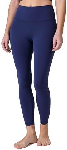 Colorfulkoala Dreamlux No Front Seam Leggings for Women 25"/28" Inseam, High Waisted Buttery Soft Yoga Pants S