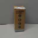 Pandaloo® Glass Cups With Lids and Straws -20 Fl Oz- Perfect Size Iced Coffee Cup - Smoothie Cup With Bamboo Lid and On the go Lid - Glass Tumbler With Straw (1 Count (Pack of 1), Carribean Blue)