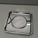 SGP-400 4 Pack Replacement Ultimate Chrome Drip Pan Square 7.75" x 7.75" Gas Range Drip Pan Replaces 786333 PS11744751 WP786333 AP6011553 Professional Grade Heavy-Duty Heat Reflection