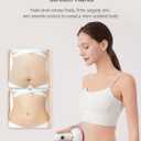 Lymphatic Drainage Massager & Cellulite Massage Tool, Helps Reduce Stretch Marks & Cellulite, for Legs, Arms & Belly, Body Sculpting Machine with Microcurrent, Light, Heat & Vibration
