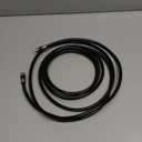 G-PLUG 10FT RG6 Coaxial Cable Connectors Set- High-Speed Internet, Broadband and Digital TV Aerial, Satellite Sky Cable Extension - Weather-Sealed Double Rubber O-Ring and Compression Connectors Black