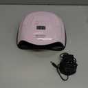 Nail Lamp, NAILGIRLS 268W LED UV Professional Fast Curing Nail Light for Nails Gel Polish Nail Dryer with 4 Timer Setting & LCD Display Screen, Auto Sensor (Pink)