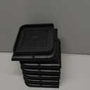 Bed Risers 2 Inch Heavy Duty, Furniture Risers for Bed Desk Table Sofa Couch,Oversized Bed Lifts Risers,Support up to 5000 Lbs(6 Pack Black)