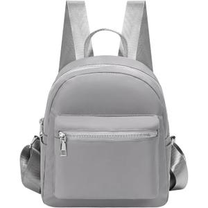 Etercycle Mini Backpack Purse for women, Small Backpack Purse, Shoulder Bag for Travel (Gray)