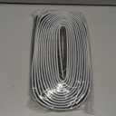 Weather Stripping Door Seal Strip - Soundproof Q-Shaped Foam for Exterior Door Frame, Large Gap Seal, Noise Cancelling, Easy to Install (Black, 26FT)